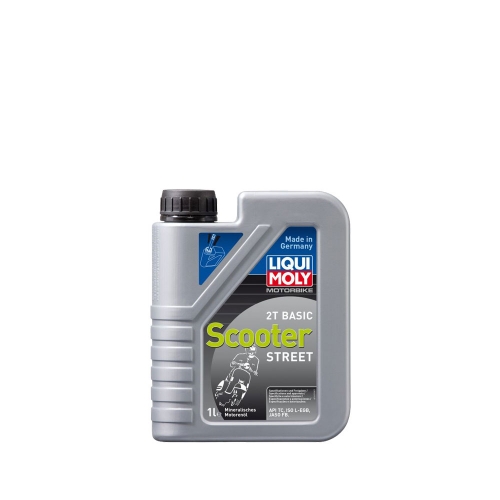 Моторно Масло, LIQUI MOLY, Motorbike 2T Basic Scooter Street, 1 литър